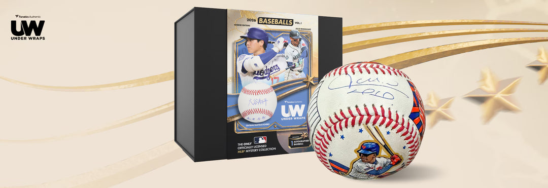 2026 Under Wraps MLB Baseballs Vol. 1 Fanatics Authentic