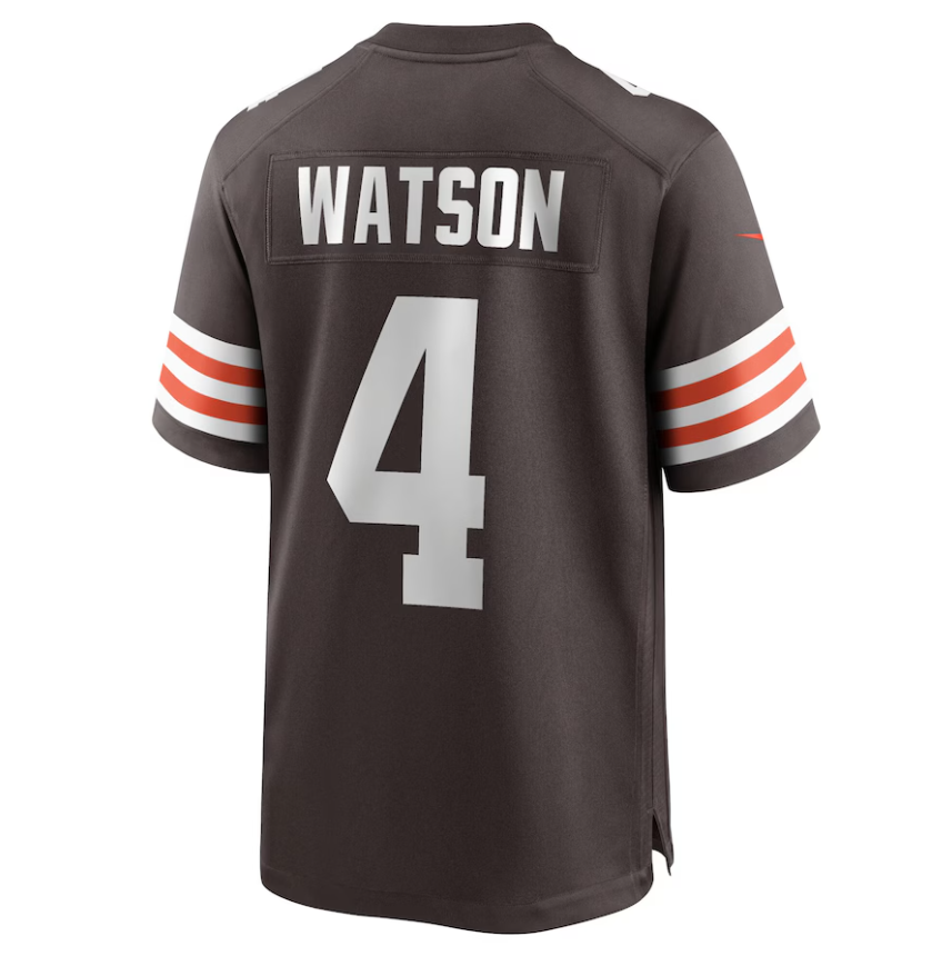 Deshaun Watson Cleveland Browns Home NFL Game Jersey Nike