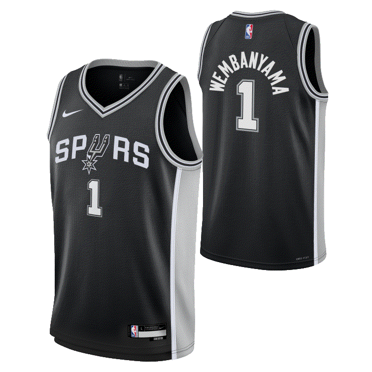 Victor Wembanyama San Antonio Spurs Home NBA Jersey Nike - Jeugd