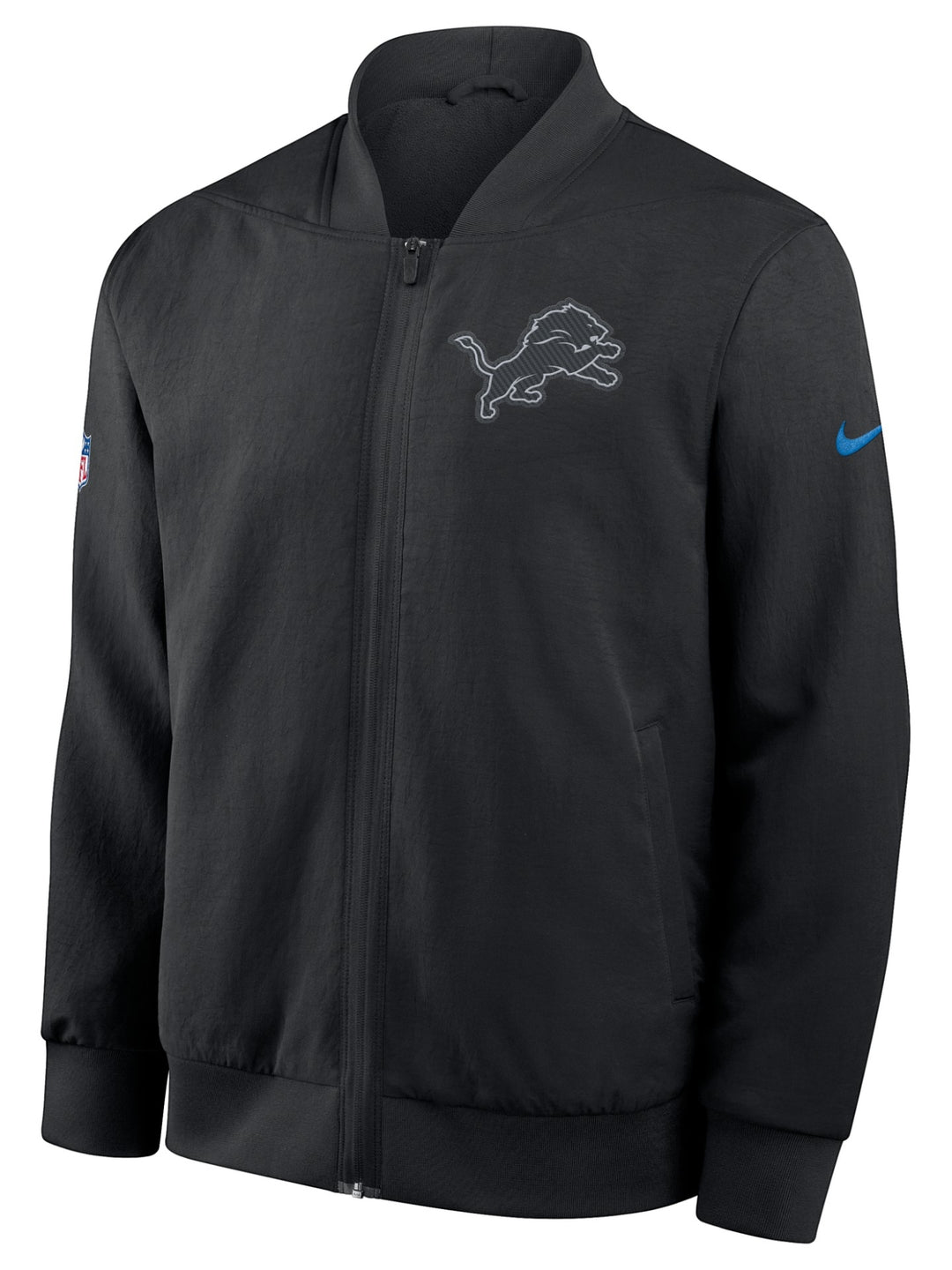 Detroit Lions Rivalries NFL Bomber Jacket Nike Black