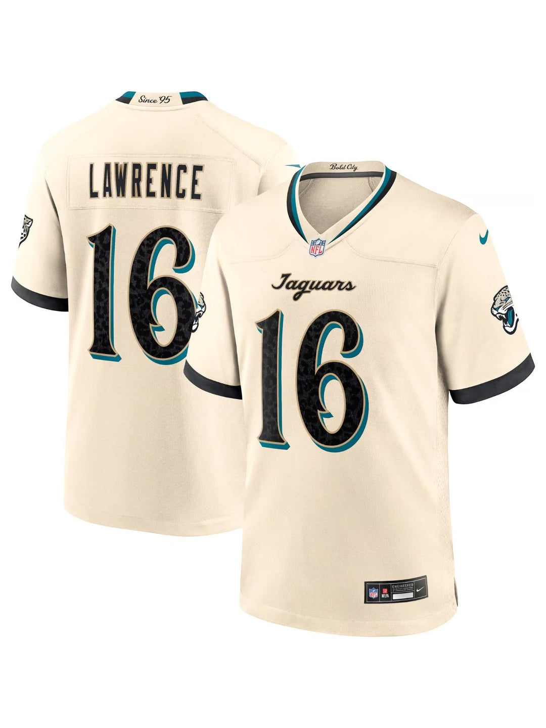 Trevor Lawrence Jacksonville Jaguars Rivalry NFL Game Jersey Nike