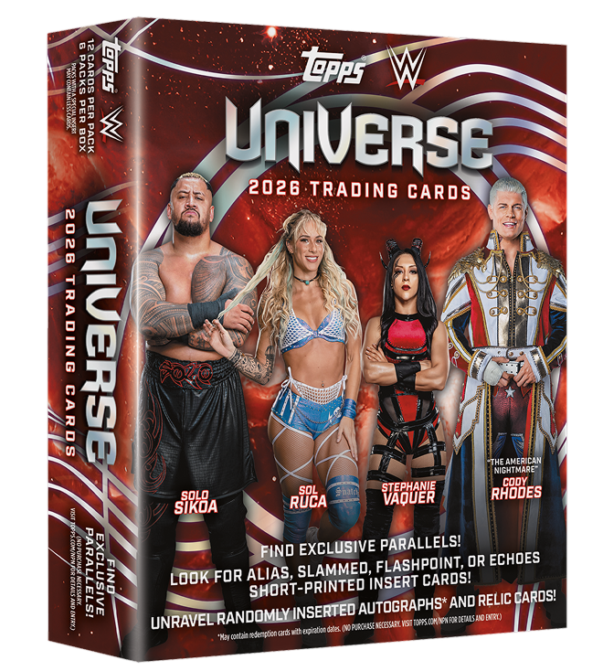 Topps WWE Universe 2026 Mega Box