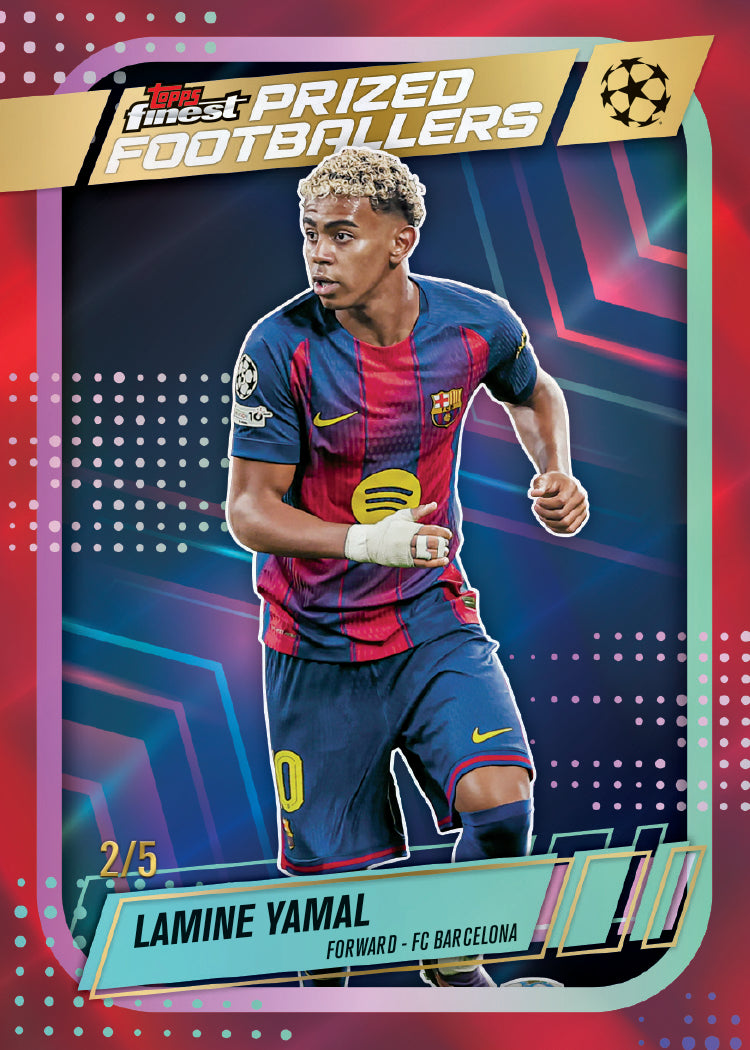 Topps Finest UEFA Champions League 2025-26 Hobby Box