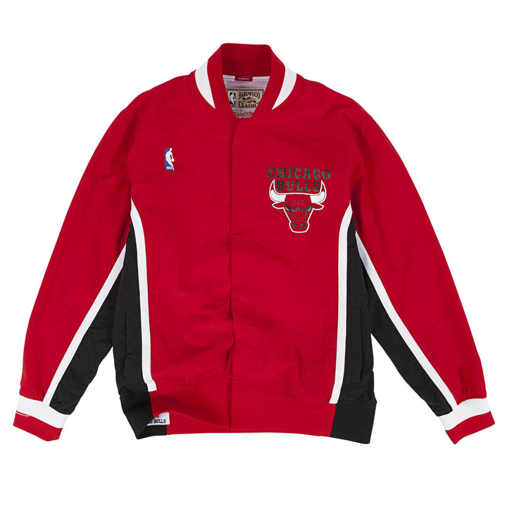 Chicago Bulls NBA Authentic Warm Up Jacket 1992-1993 Red Mitchell &amp; Ness