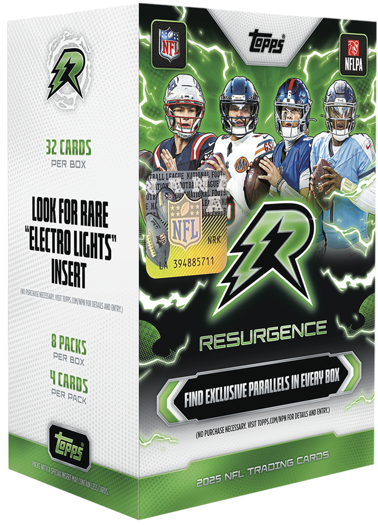 Topps Resurgence Football 2025 Value Box - Pre Order