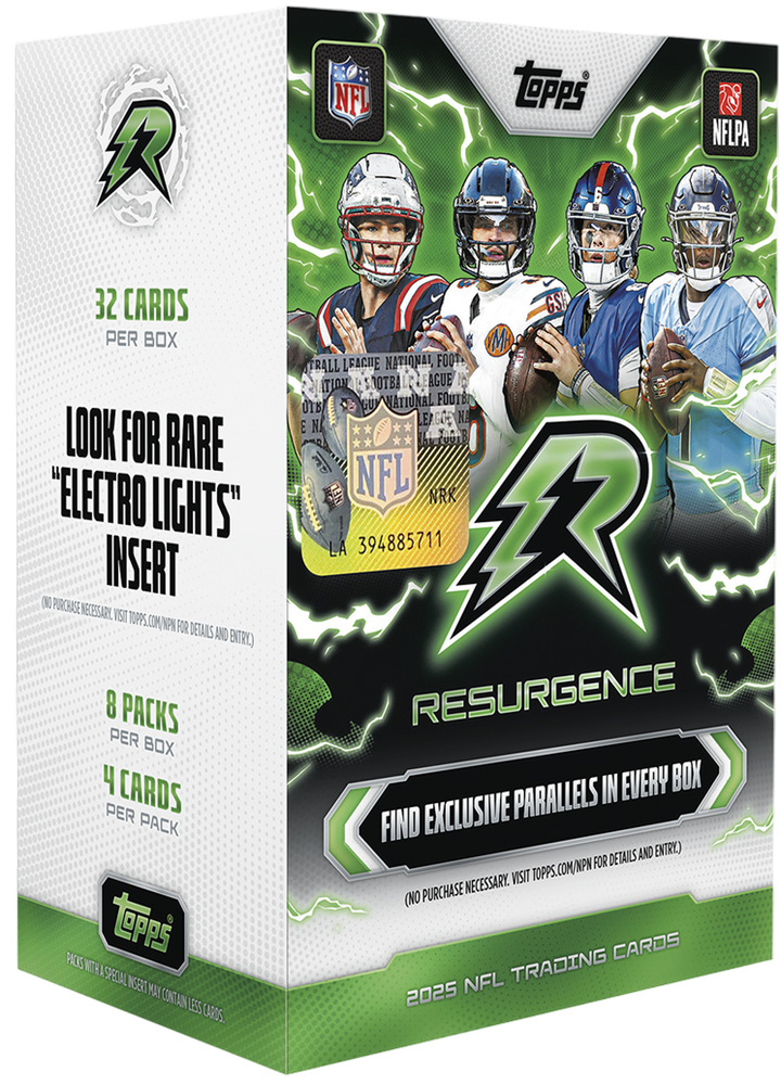 Topps Resurgence Football 2025 Value Box - Pre Order