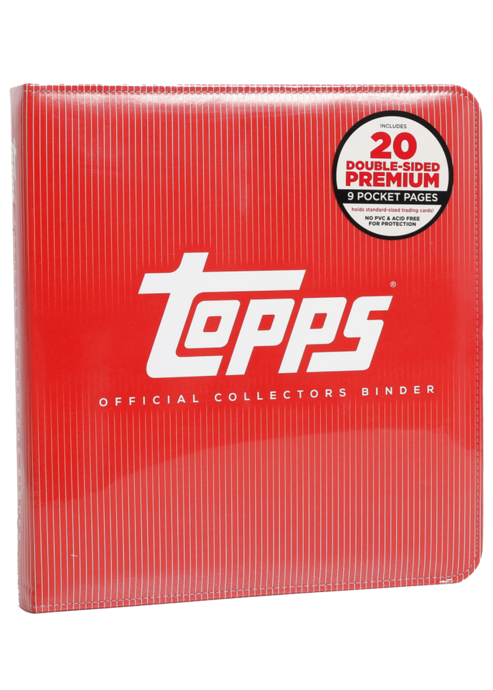 Topps Official Collectors Binder Red