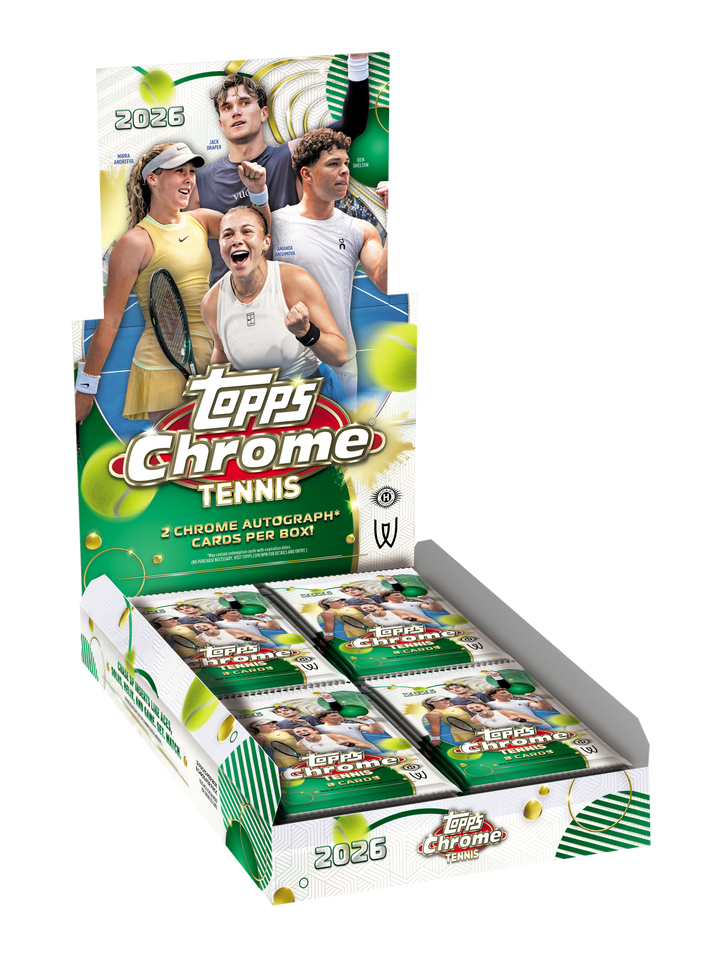 Topps Chrome Tennis 2026 Hobby Box