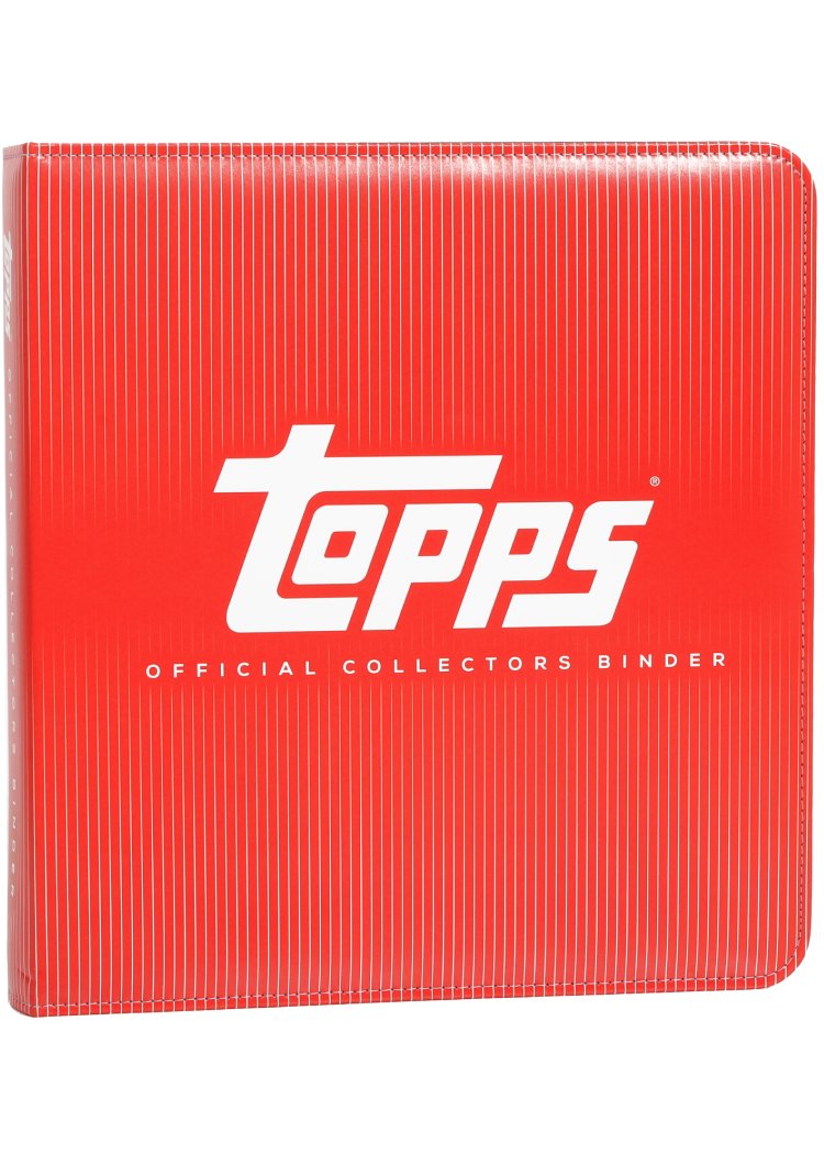 Topps Official Collectors Binder Red