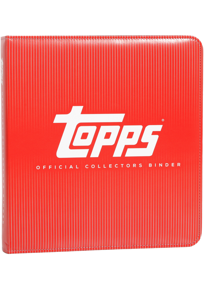 Topps Official Collectors Binder Red