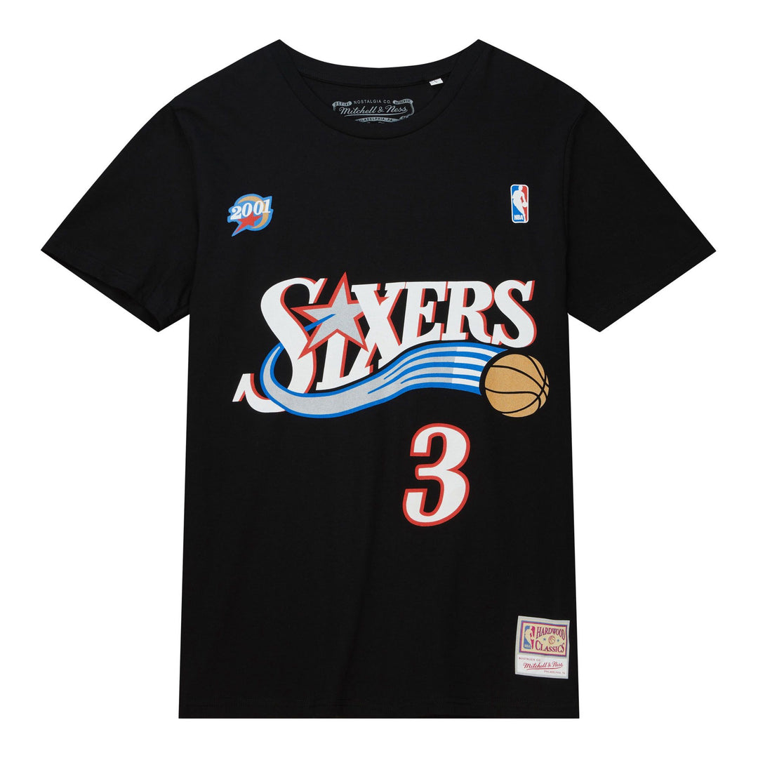 Mitchell &amp; Ness - Philledelphia 76ers - Allen Iverson - Black