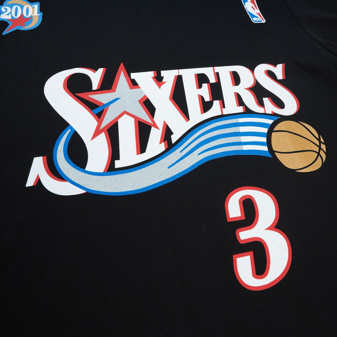 Mitchell &amp; Ness - Philledelphia 76ers - Allen Iverson - Black
