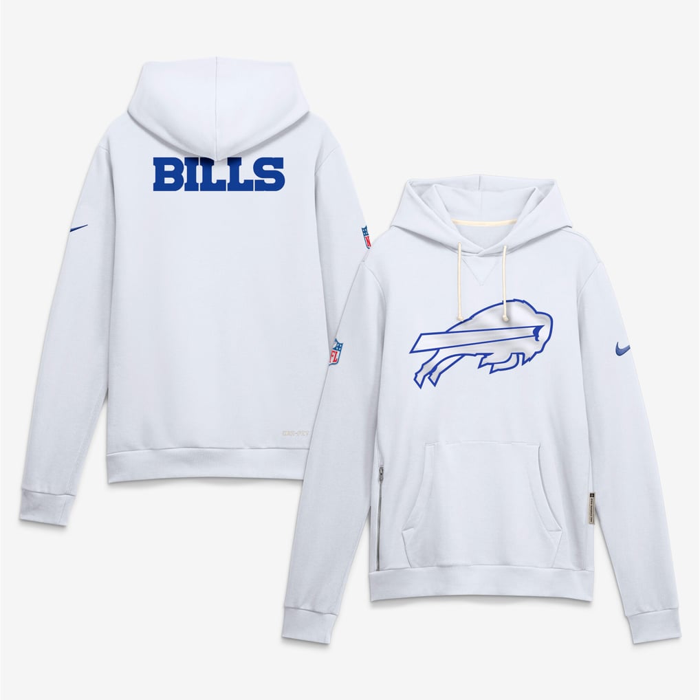 Buffalo Bills Rivalries NFL Dri-FIT Hoodie Nike Light White