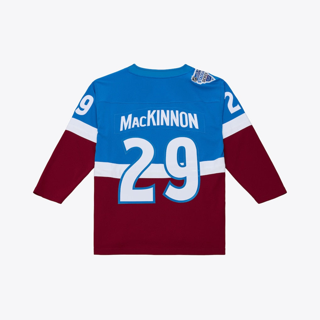 Nathan MacKinnon Colorado Avalanche NHL 2020 Stadium Series Power Play Jersey Mitchell &amp; Ness