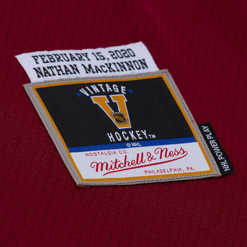 Nathan MacKinnon Colorado Avalanche NHL 2020 Stadium Series Power Play Jersey Mitchell &amp; Ness