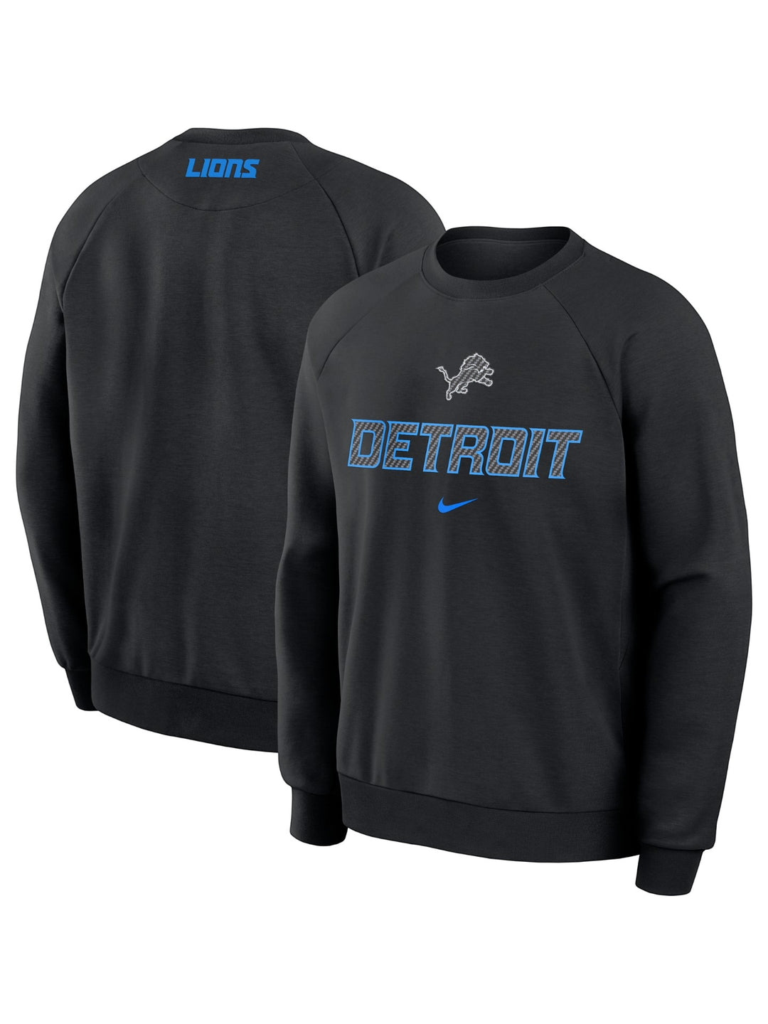 Detroit Lions Rivalries NFL Dri-FIT Primary Crew Nike Black
