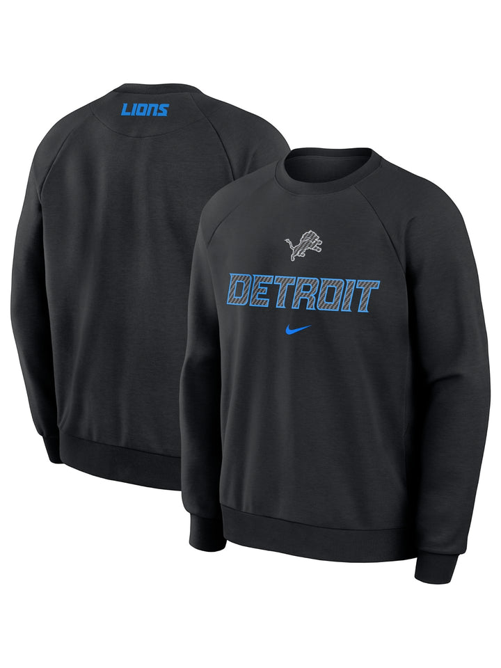 Detroit Lions Rivalries NFL Dri-FIT Primary Crew Nike Black