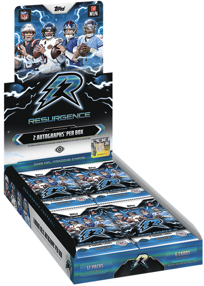 Topps Resurgence Football 2025 Hobby Box - Pre Order