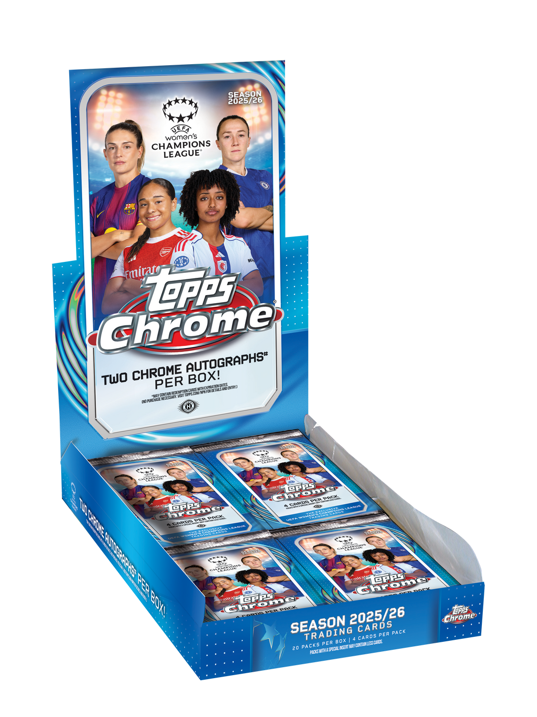 Topps UWCL Chrome 2026 Hobby Box - Pre Order