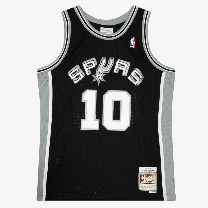 Dennis Rodman San Antionio Spurs NBA Dark Jersey 1993-94 Mitchell &amp; Ness Black