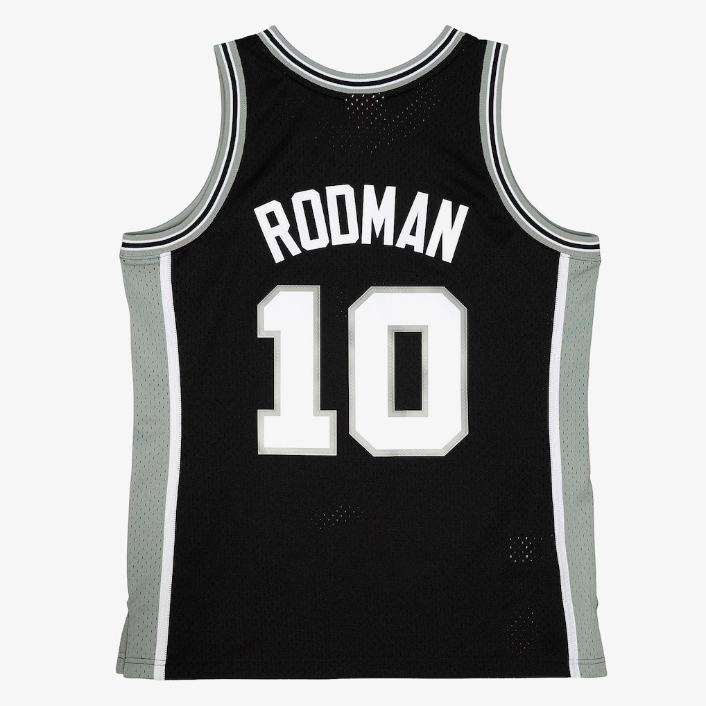 Dennis Rodman San Antionio Spurs NBA Dark Jersey 1993-94 Mitchell &amp; Ness Black