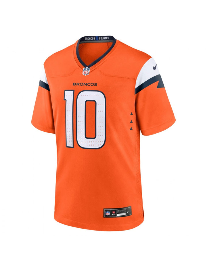 Bo Nix Denver Broncos NFL Game Jersey Home Nike