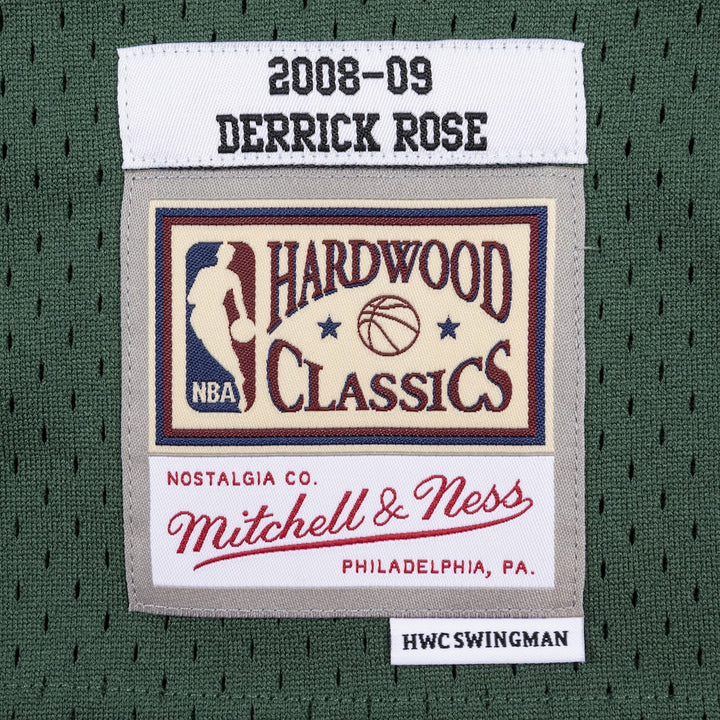 Derrick Rose Chicago Bulls 2008-09 NBA Swingman Jersey Mitchell &amp; Ness Green