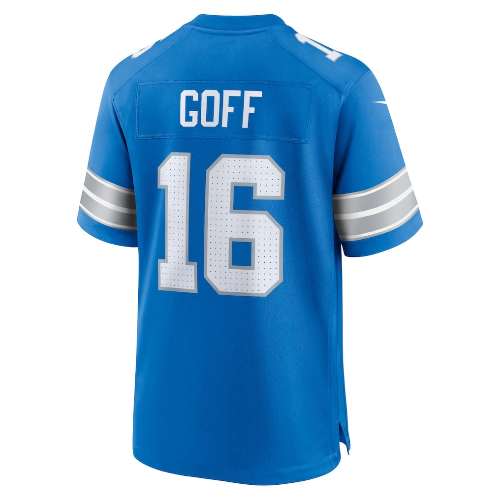 Jared Goff Detroit Lions NFL Home Jersey Nike Blue