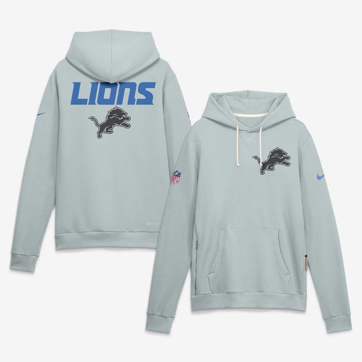 Detroit Lions Rivalries NFL Dri-FIT Hoodie Nike Light Grey