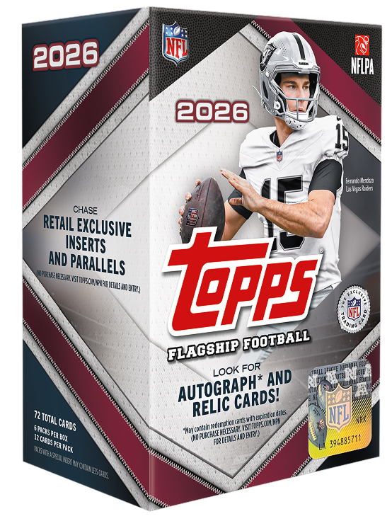 Topps NFL Flagship Football 2026 Value Box - Pre Order
