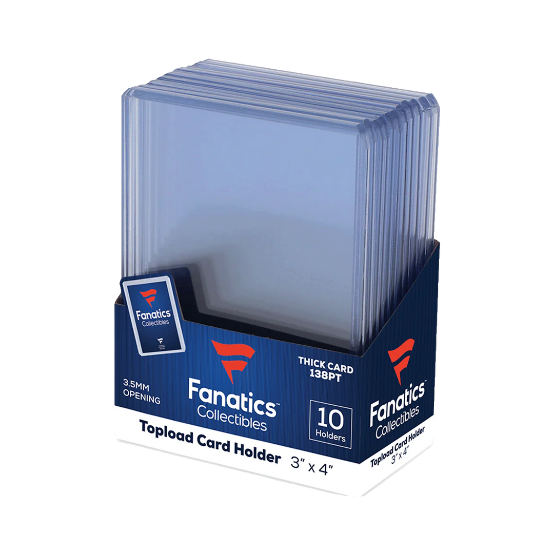 Fanatics Collectibles Top Loaders 138pt 10 Pieces