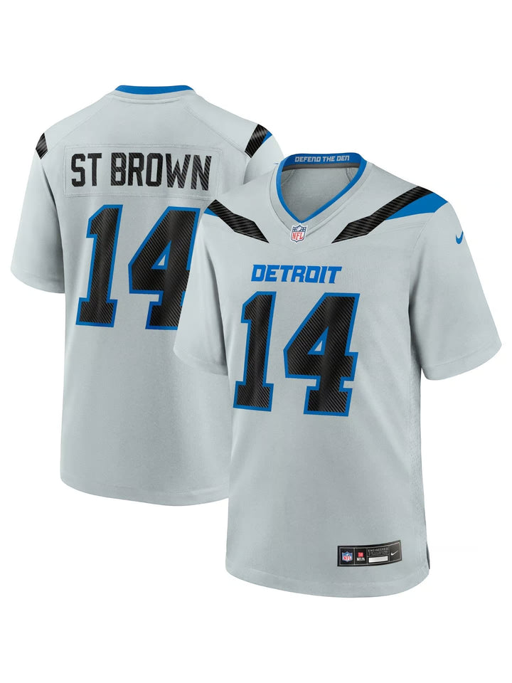 Amon-ra St. Brown Detroit Lions Rivalry NFL Game Jersey Nike