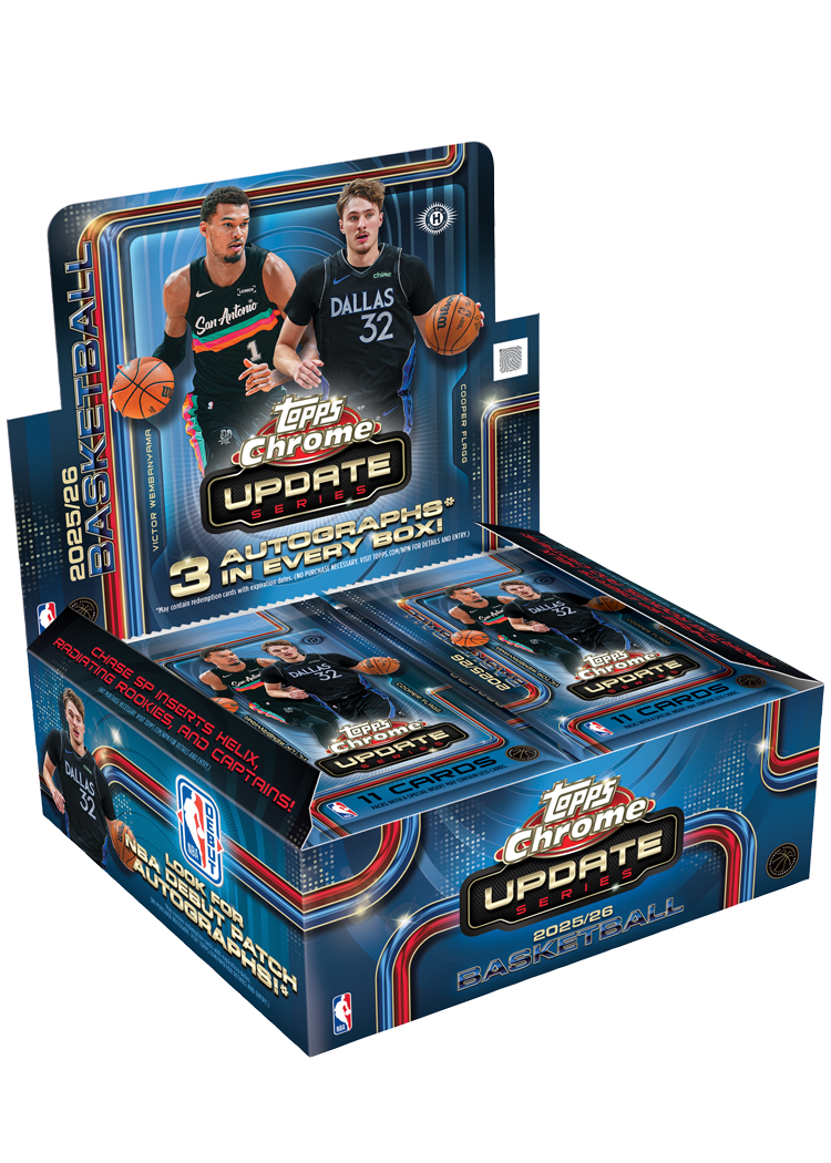 Topps NBA Chrome Updates 25-26 Jumbo Box - Pre Order