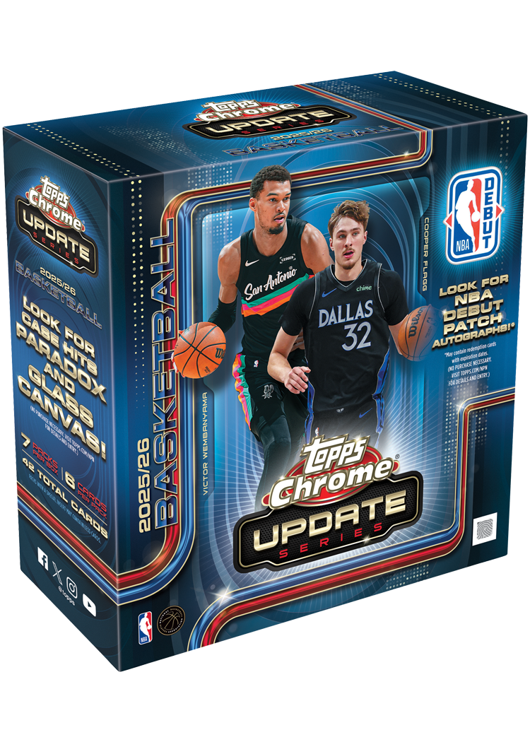 Topps NBA Chrome Updates 25-26 Mega Box - Pre Order