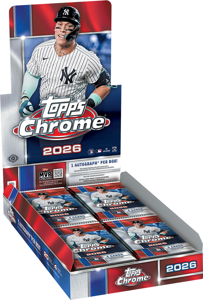 Topps Chrome Baseball 2026 Hobby Box - Pre Order