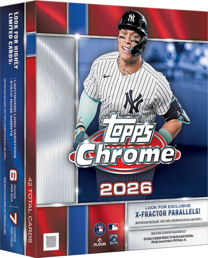 Topps Chrome Baseball 2026 Mega Box - Pre Order