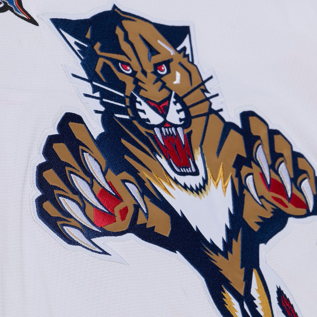 Ed Jovanovski Florida Panthers NHL 1995-96 White Power Play Jersey Mitchell &amp; Ness
