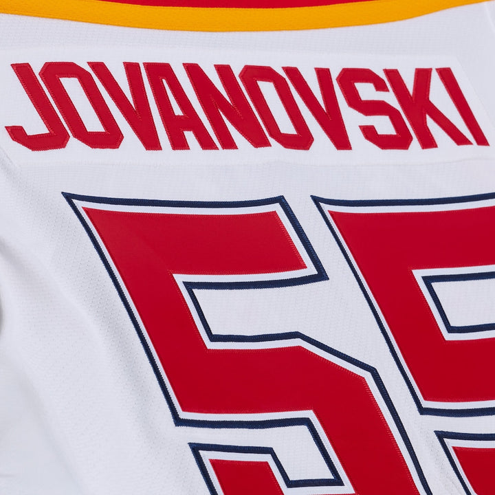 Ed Jovanovski Florida Panthers NHL 1995-96 White Power Play Jersey Mitchell &amp; Ness
