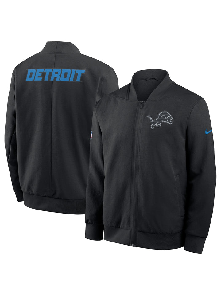 Detroit Lions Rivalries NFL Bomber Jacket Nike Black