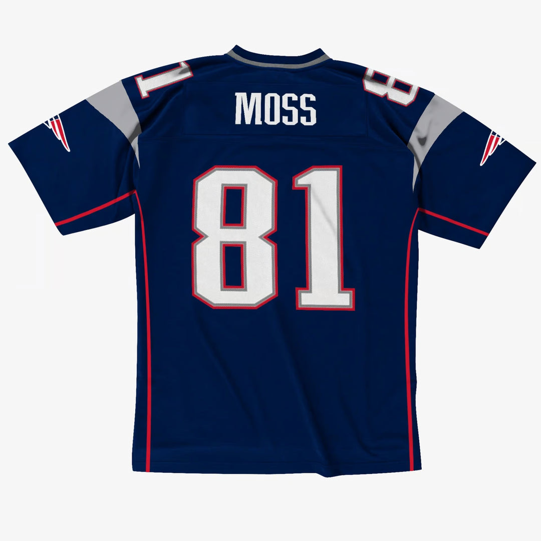 Randy Moss New England Patriots 2007 NFL Legacy Jersey Mitchell &amp; Ness Navy