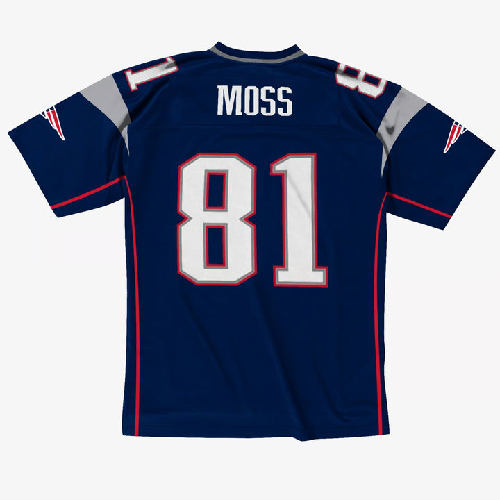 Randy Moss New England Patriots 2007 NFL Legacy Jersey Mitchell &amp; Ness Navy