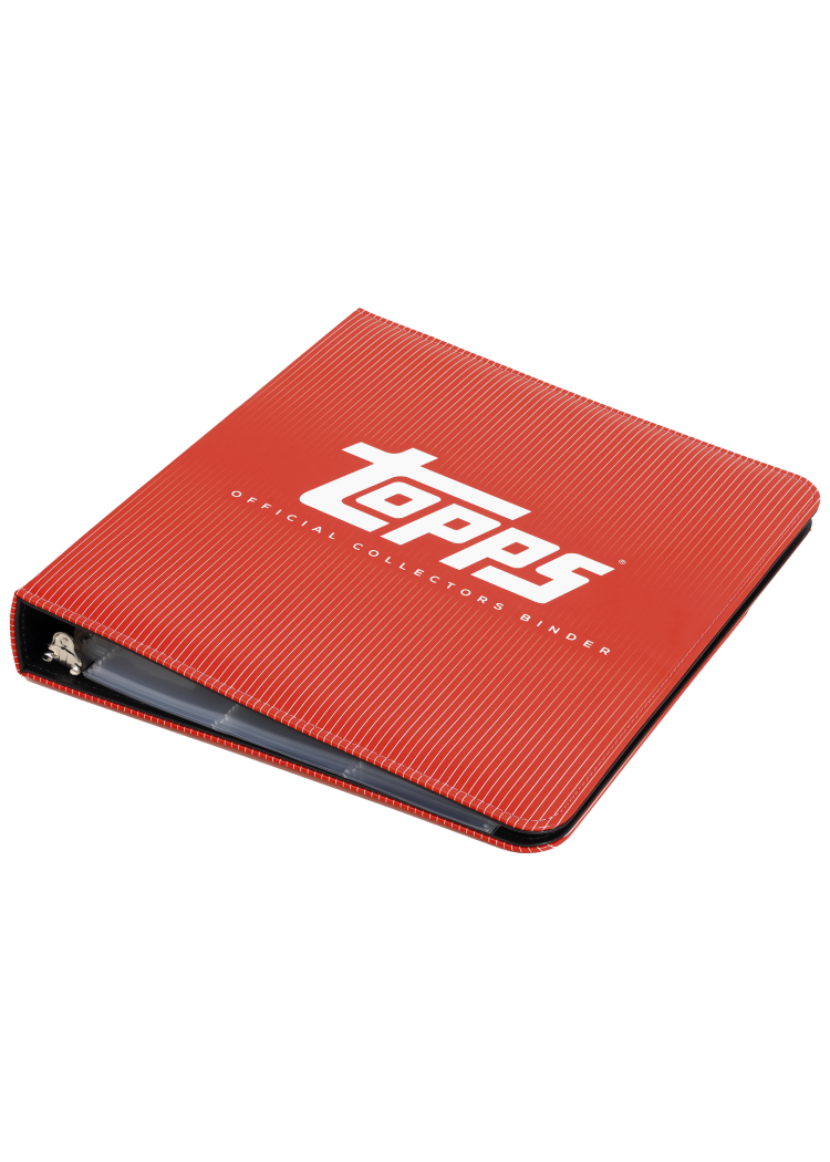 Topps Official Collectors Binder Red