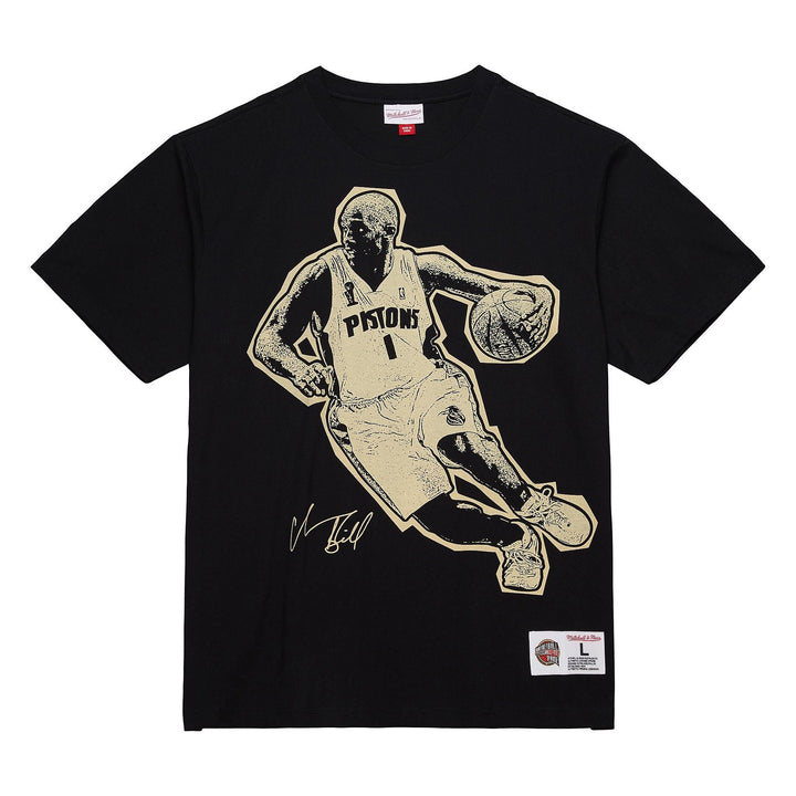 Mitchell &amp; Ness - Hall of Fame Premium SS Tee Multi - Chauncey Billups