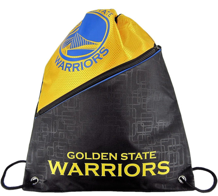 Forever Collectibles - NBA Diagonal Zip Drawstring Bag - Golden State Warriors