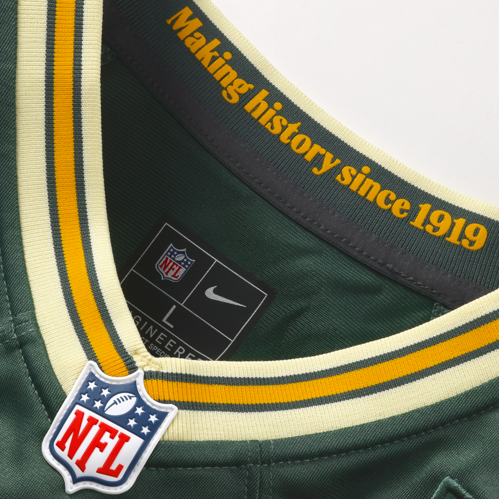 Jordan Love Green Bay Packers Rivalry NFL Game Jersey Nike Green