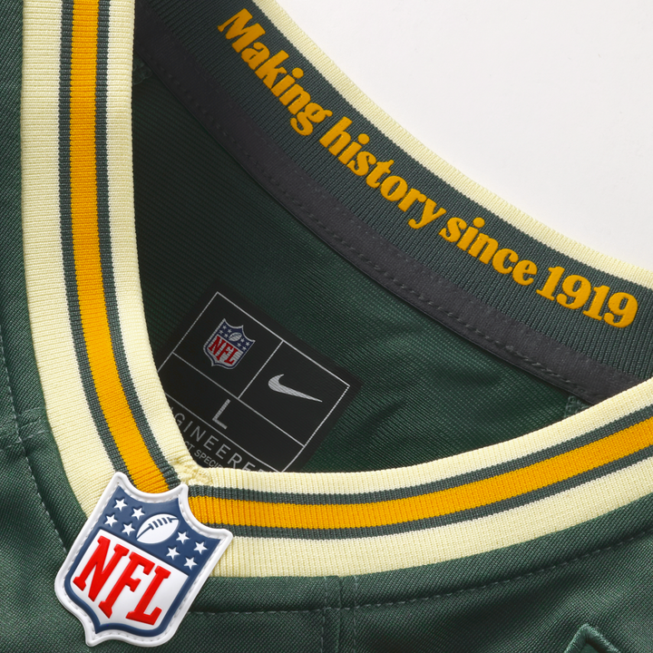Jordan Love Green Bay Packers Rivalry NFL Game Jersey Nike Green