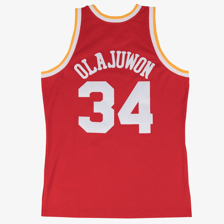 Hakeem Olajuwon Houston Rockets 1993-94 NBA Swingman Jersey Mitchell &amp; Ness