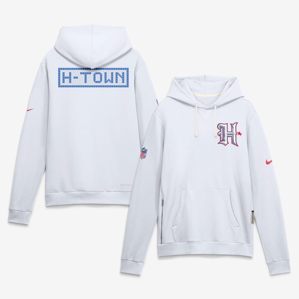 Houston Texans Rivalries NFL Dri-FIT Hoodie Nike White