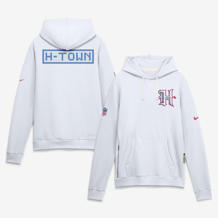 Houston Texans Rivalries NFL Dri-FIT Hoodie Nike White