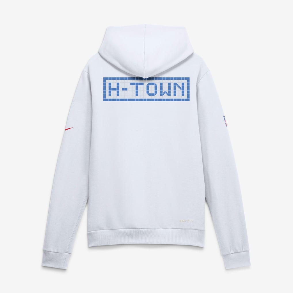 Houston Texans Rivalries NFL Dri-FIT Hoodie Nike White